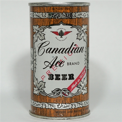 Canadian Ace Premium Beer Flat Top 48-11