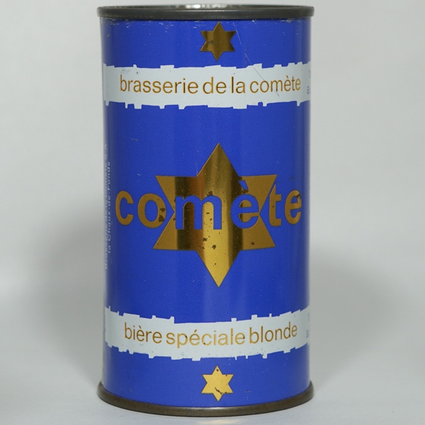 Comete Special Blonde Flat Top Beer Can SWITZERLAND 