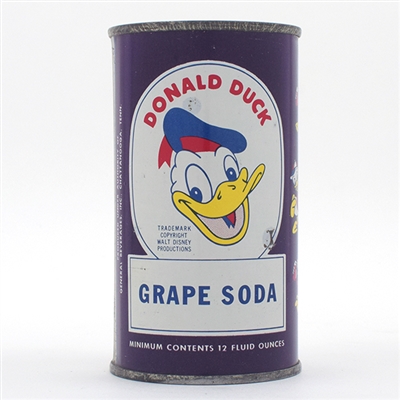 Donald Duck Grape Soda Flat Top