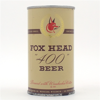 Fox Head 400 Beer Flat Top NON-IRTP 66-8