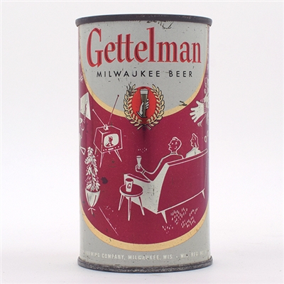 Gettelman Beer Color Set Flat Top LEISURE TIME PURPLE 69-9