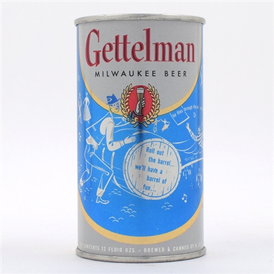 Gettelman Beer Color Set Flat Top ROLL OUT BLUE 69-19