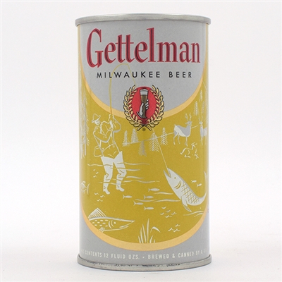 Gettelman Beer Color Set Flat Top SPORTSMEN YELLOW 69-14