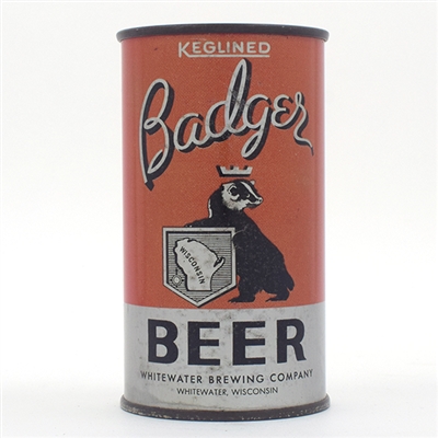 Badger Beer Instructional Flat Top RARE 32-34