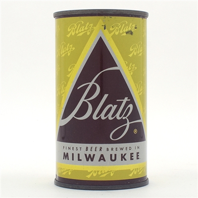 Blatz Beer Yellow Xmas Set Flat Top 39-16