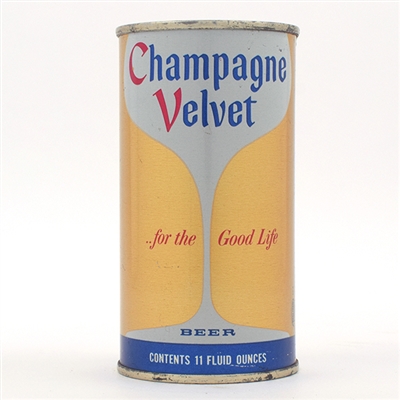 Champagne Velvet Beer 11 oz Flat Top ENAMEL BOHEMIAN 49-9