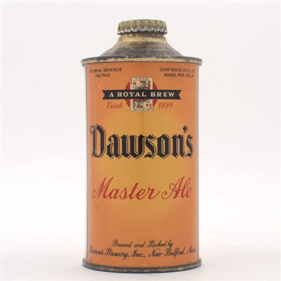 Dawsons Master Ale Cone Top 158-26