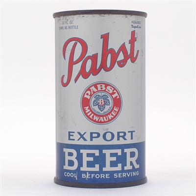 Pabst Export Beer Instructional Flat Top 111-9