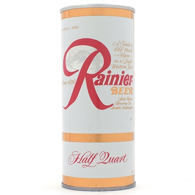 Rainier Beer 16 oz Early Ring Pull Tab 162-12