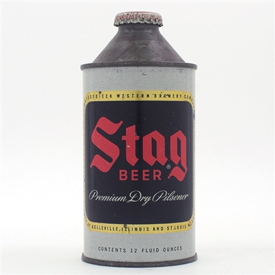 Stag Beer Cone Top NON-IRTP BELLEVILLE UNLISTED
