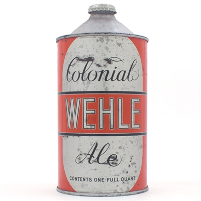 Wehle Colonial Ale Quart Cone Top 220-16