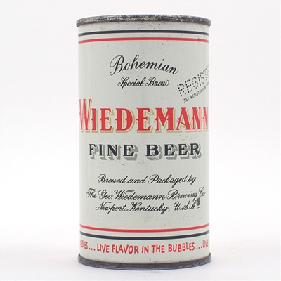 Wiedemann Beer Flat Top LIVE FLAVOR 145-35