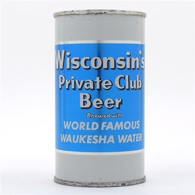 Wisconsins Private Club Beer Flat Top SPRING CITY 146-34