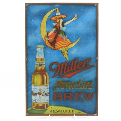 Miller High Life Brew Prohibition Era TOC Sign