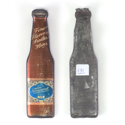Narragansett Light Ale 1940s Figural Bottle Shaped Opener