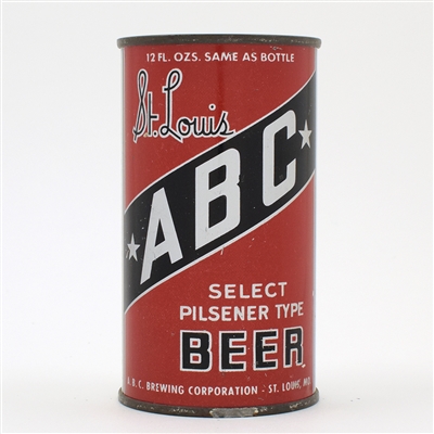 ABC Beer Instructional Flat Top NARROW LETTERS 28-8 USBCOI 4