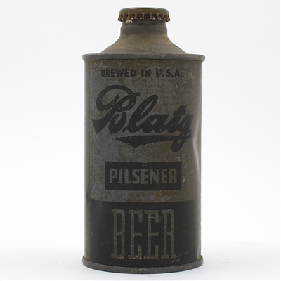 Blatz Beer Olive Drab Cone Top DULL UNLISTED