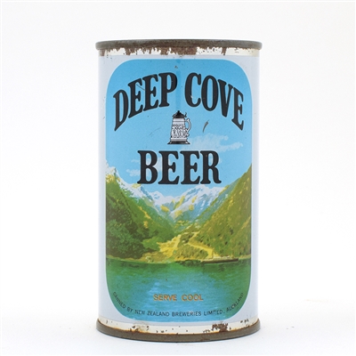Deep Cove Beer New Zealand Flat Top STEINLAGER VARIANT