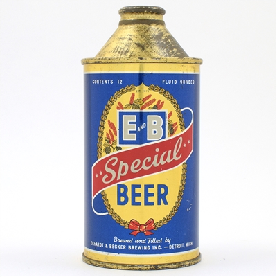 E and B Special Beer Cone Top SHARP 160-15