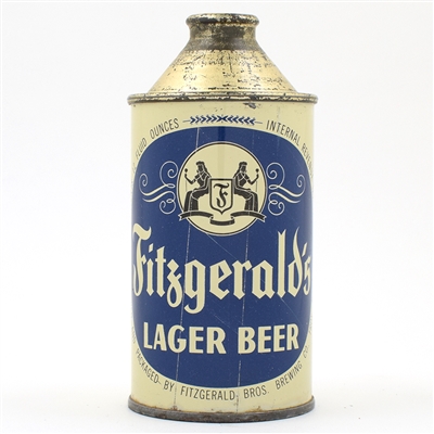 Fitzgeralds Beer Cone Top DNCMT 4 PERCENT 163-6
