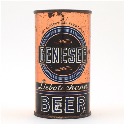 Genesee Liebotschaner Beer Instructional Flat Top RARE 68-26 USBCOI 333