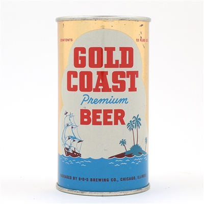 Gold Coast Beer Flat Top PALE GOLD 9-0-5 L71-33