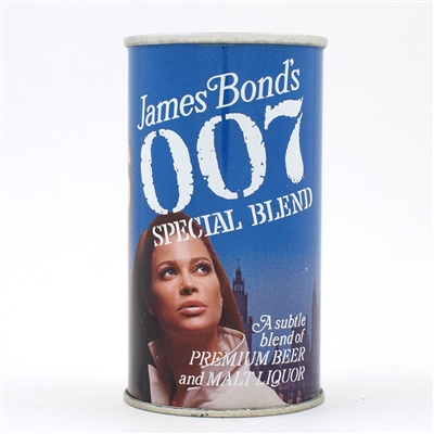 James Bond 007 Malt Liquor Pull Tab Parliament At Night 82-30