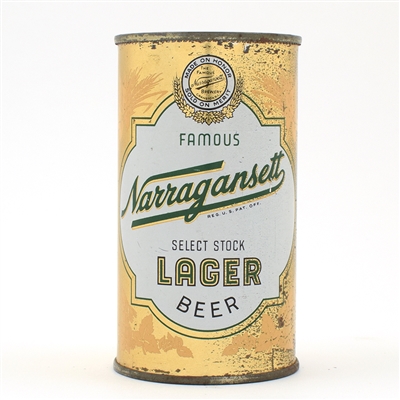 Narragansett Beer Flat Top AMERICAN UNLISTED