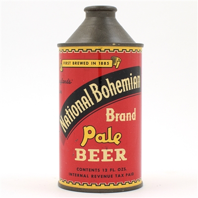 National Bohemian Beer Cone Top 175-6