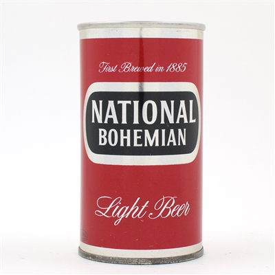 National Bohemian Beer Zip Top METALLIC 96-26