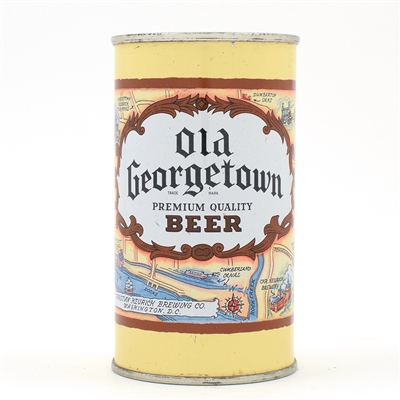 Old Georgetown Beer Flat Top DARK BROWN 106-17