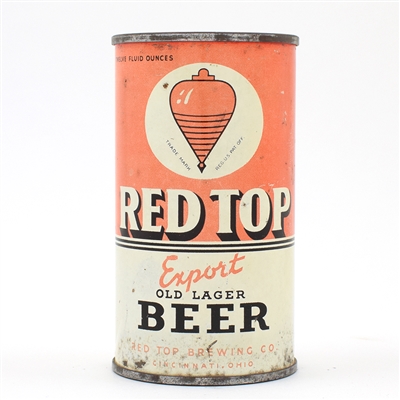 Red Top Beer Instructional Flat Top 119-36 USBCOI 724