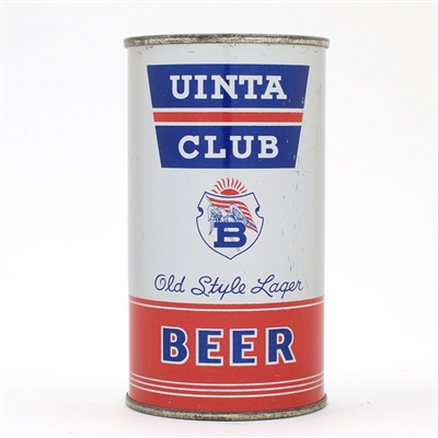 Uinta Club Beer Instructional Flat Top MAGNIFICENT 142-7 USBCOI 819