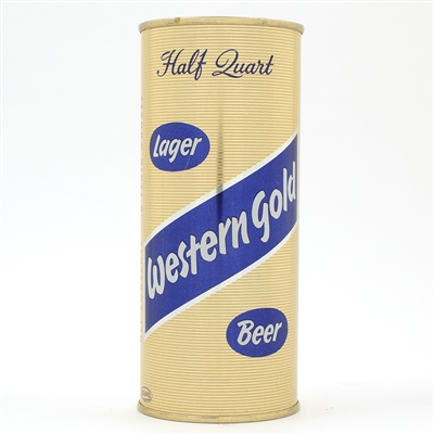 Western Gold Beer 16 Ounce Flat Top 236-15