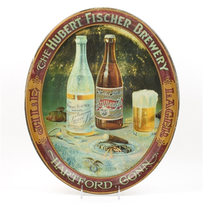 Hubert Fischer Brewery Pre-Prohibition Serving Tray RARE