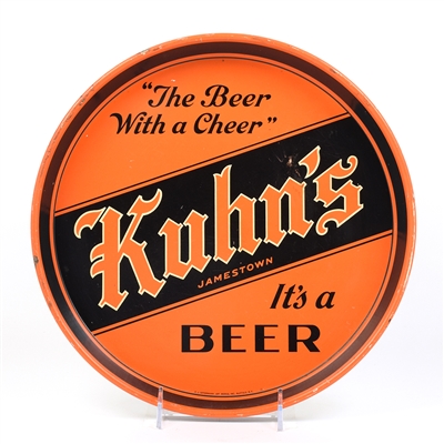 Kuhns Beer 1930s Serving Tray