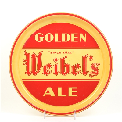 Weibels Golden Ale 1930s Serving Tray