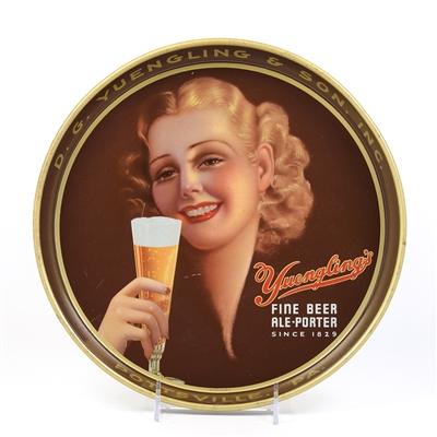 Yuenglings Beer 1930s Serving Tray