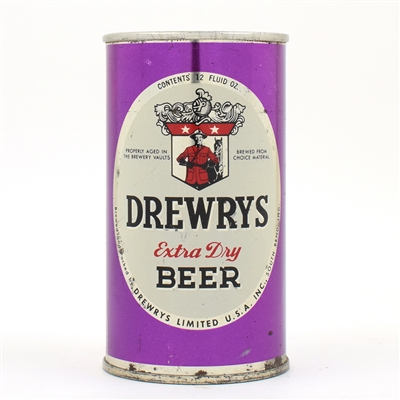 Drewrys Beer Sports Set Flat Top PURPLE-WHITE L56-7 UNLISTED