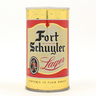 Fort Schuyler Beer Zip Top 65-34