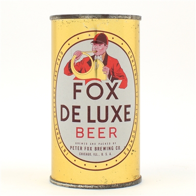 Fox De Luxe Beer Flat Top IRTP CHICAGO 65-5
