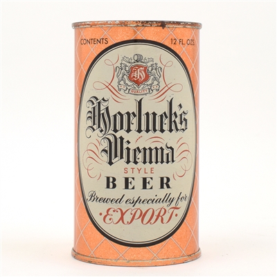 Horlucks Vienna Beer Instructional Flat Top MINTY GRAIL CAN 83-30 USBCOI 411