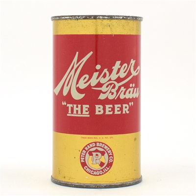 Meister Brau Beer Instructional Flat Top SEMI METALLIC UNLISTED