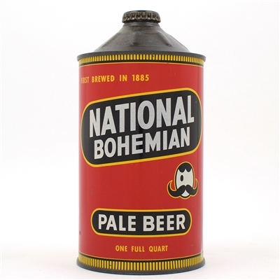 National Bohemian Beer Quart Cone Top NON-IRTP 215-6