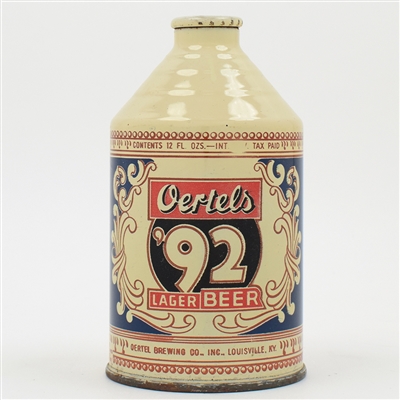 Oertels 92 Beer Crowntainer MINTY 197-14