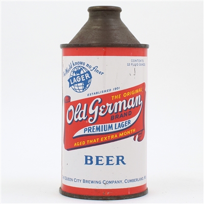 Old German Beer Cone Top 176-21