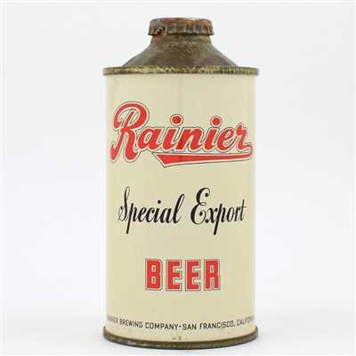 Rainier Beer Cone Top 180-14