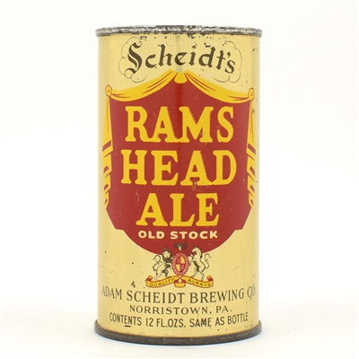 Rams Head Ale Instructional Flat Top BRIGHT 118-33 USBCOI 712