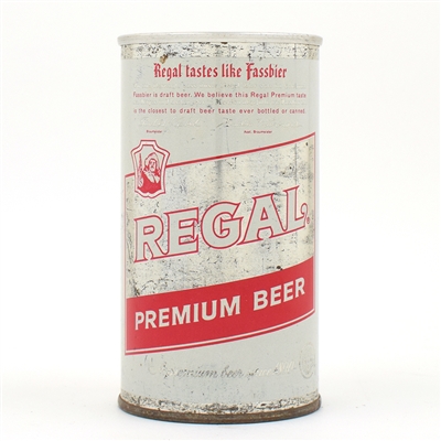 Regal Beer Zip Top 113-19