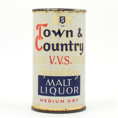 Town and Country Malt Liquor Flat Top 139-17